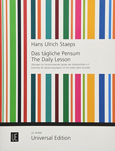 The Daily Lesson By Hans Staeps Free Sheet Music