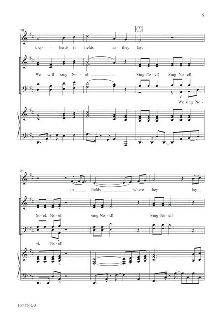 The First African Noel By Larry Shackley Free Sheet Music