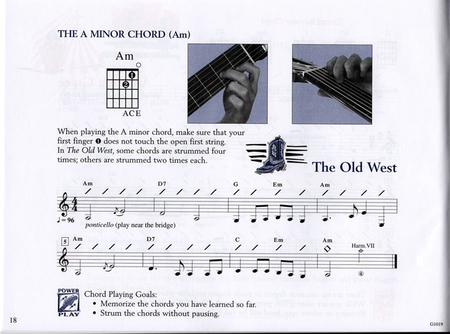 The FJH Young Beginner Guitar Method, Exploring Chords Book 1 By Groeber Free Sheet Music