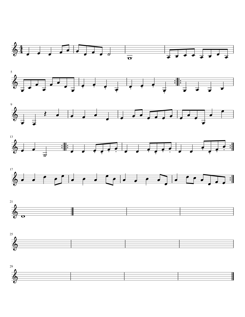 The Messenger By C. L. Barnhouse Free Sheet Music