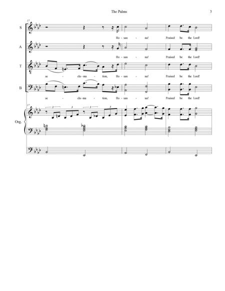 The Palms (SATB) By Jean-Baptiste Faure Free Sheet Music