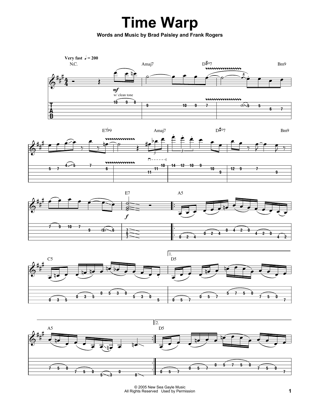 Time Warp By Richard O'brien Free Sheet Music