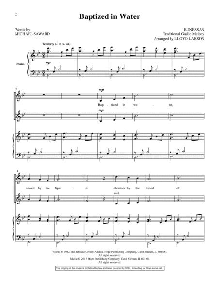 Today's Hymns And Songs For Two Voices, Vol. 2 By Lloyd Larson Free Sheet Music