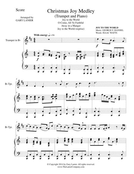 TWO CHRISTMAS SUITES (Bb Trumpet And Piano With Score & Parts) By Various Free Sheet Music