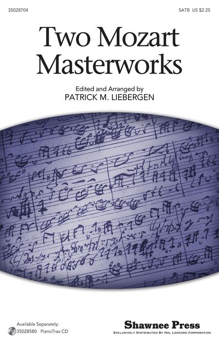 Two Mozart Masterworks By Wolfgang Amadeus Mozart Free Sheet Music