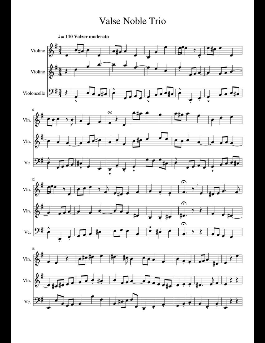 Valse Noble By Cornelius Gurlitt Free Sheet Music