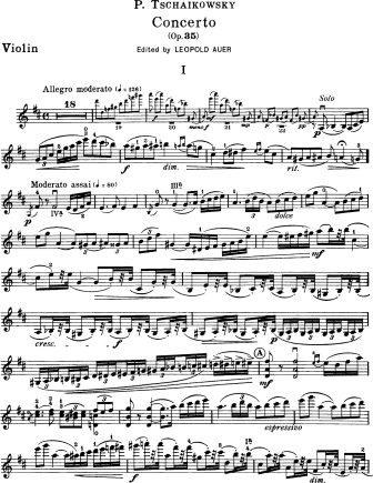 Violin Concerto In D Major Op. 35 By Erich Wolfgang Korngold Free Sheet Music