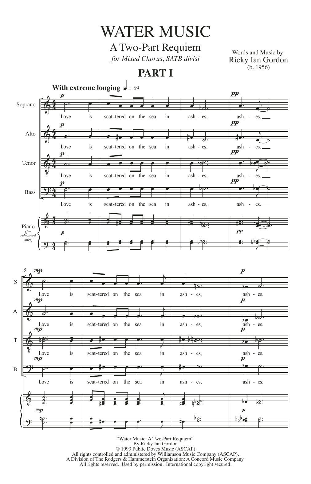 Water Music By Georg Frideric Handel Free Sheet Music