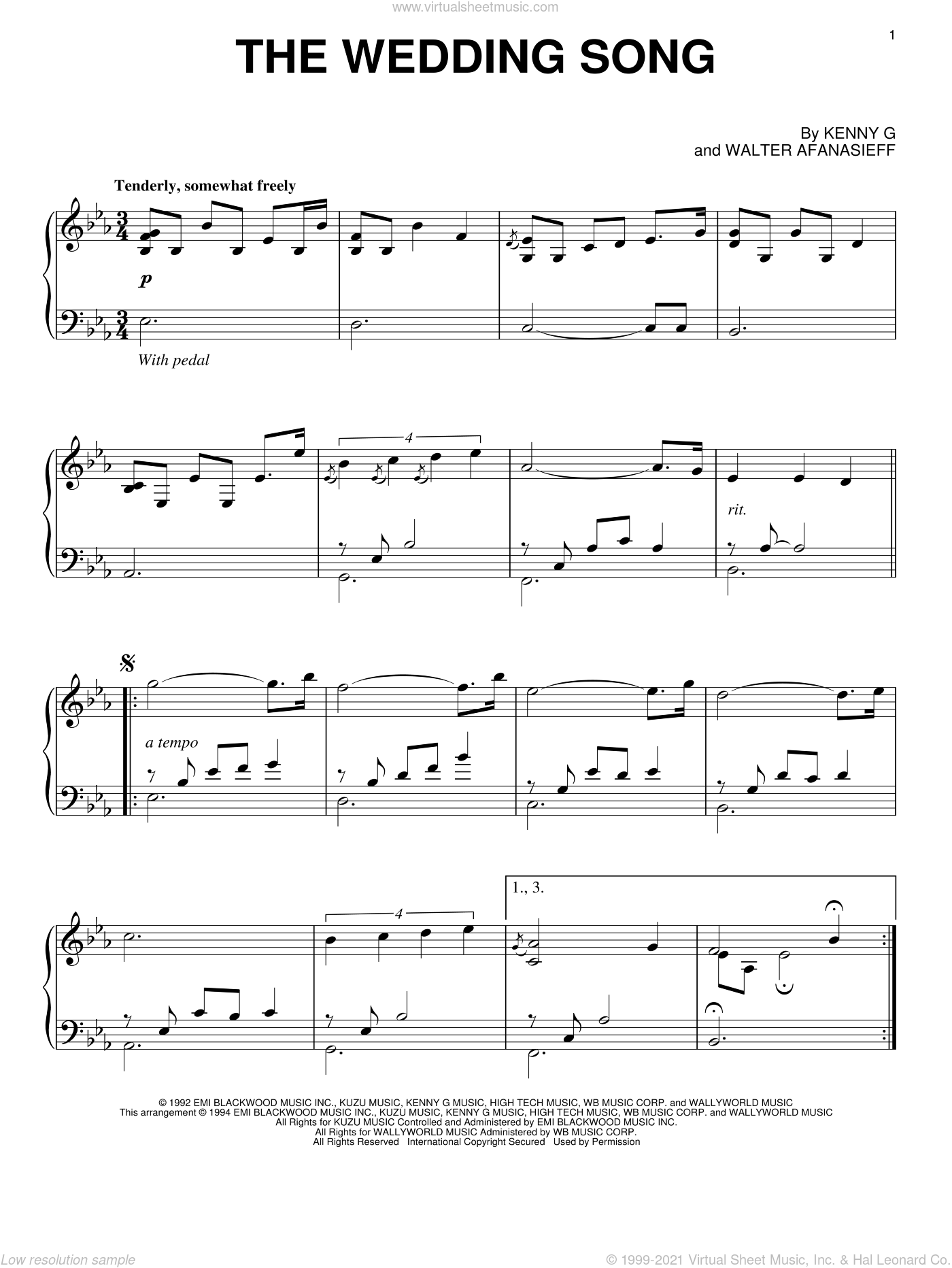 Wedding Music By Marc Reift Free Sheet Music