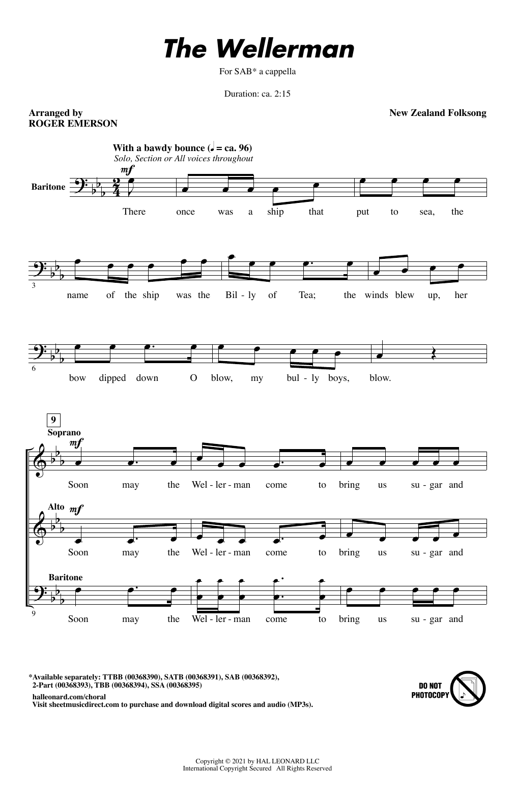 Wellerman By Nathan Evans Free Sheet Music