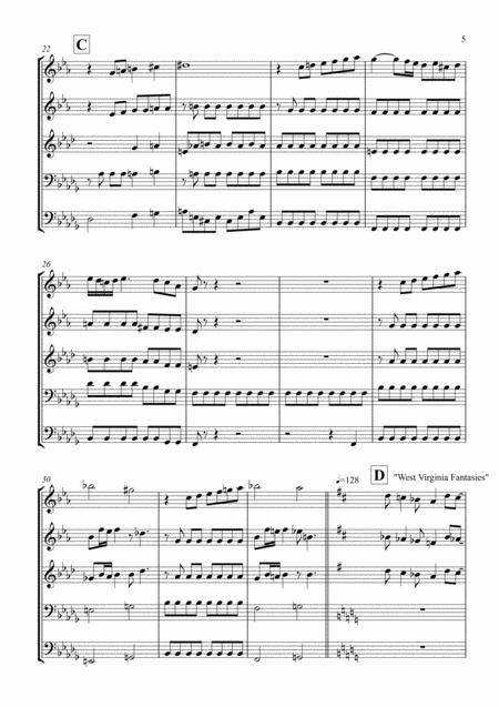 West Virginia Fantasies By Chicago Free Sheet Music