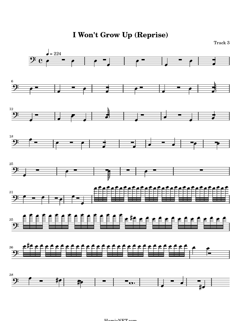 When I Grow Up (reprise) By Tim Minchin Free Sheet Music