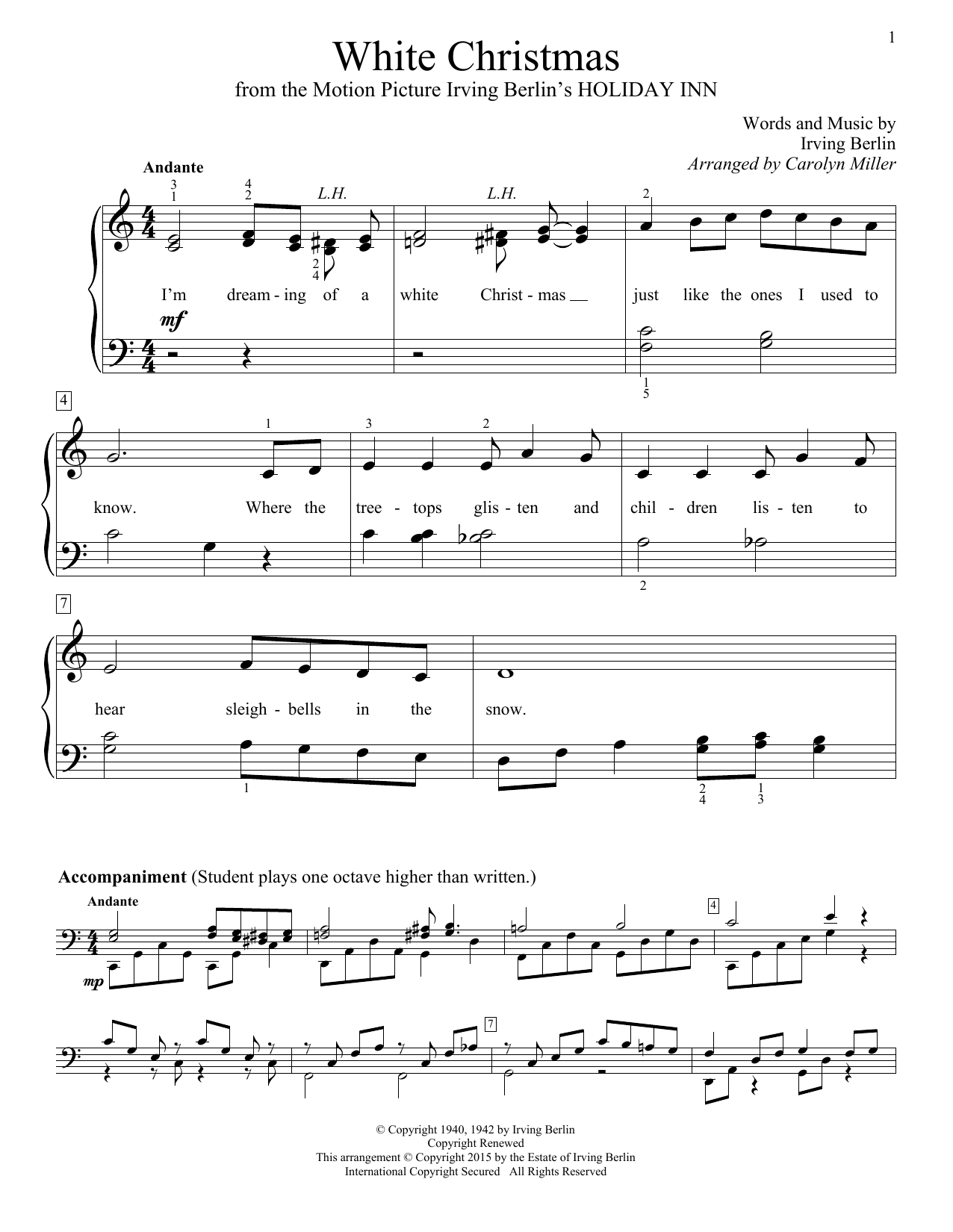 White Christmas By Dave Koz & Kelly Sweet Free Sheet Music