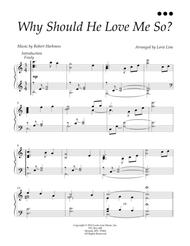 Why Should He Love Me So? By Lorie Line Free Sheet Music