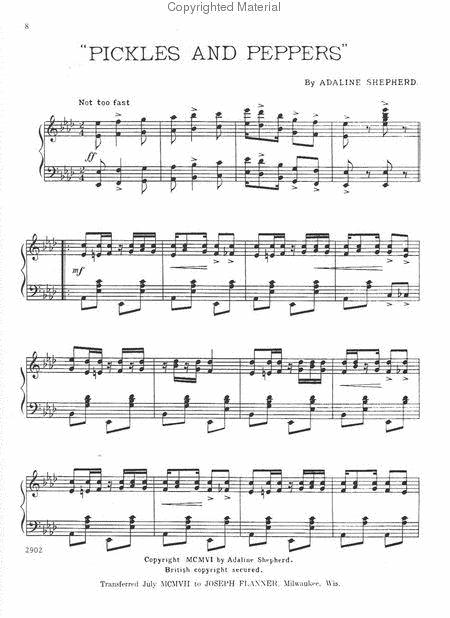 Women Composers Of Ragtime By Adeline Shepherd Free Sheet Music